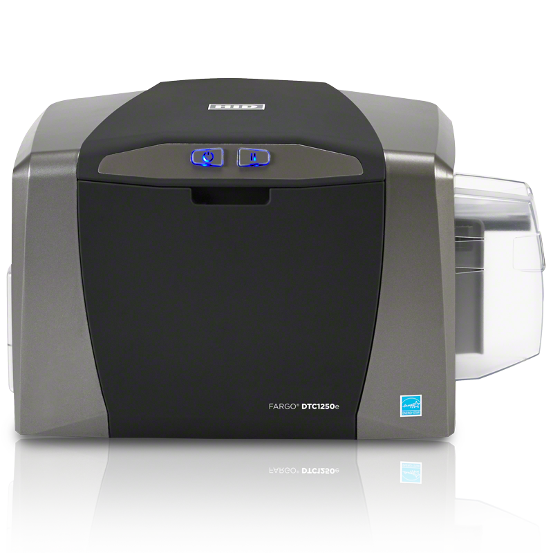 FARGO DTC1250e SINGLE-SIDED ID CARD PRINTER WITH ISO MAG ENCODER