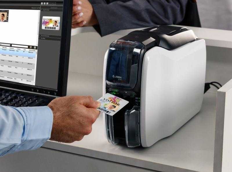 Zebra ZC11-0000000US00 ZC100 ID Card Printer