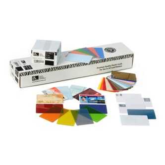 Zebra 104524-101 Z5 white composite 30 mil cards (500 cards)